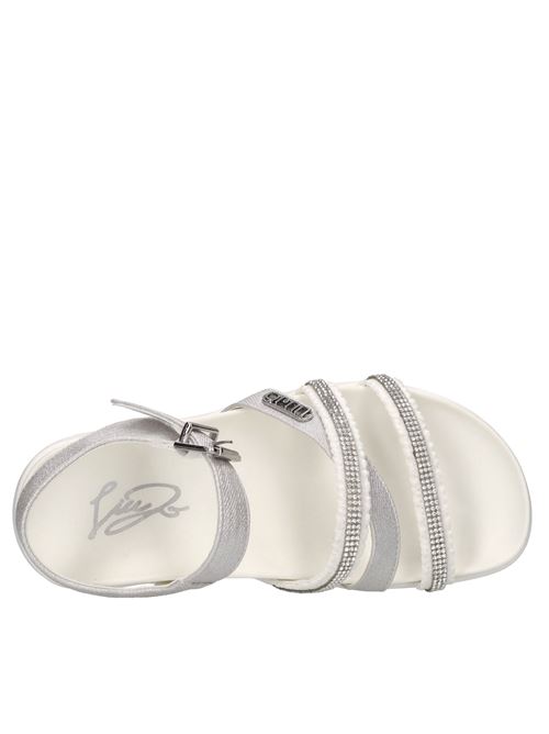  LIU JO | NORA 925 LAMINATED DENIMARGENTO